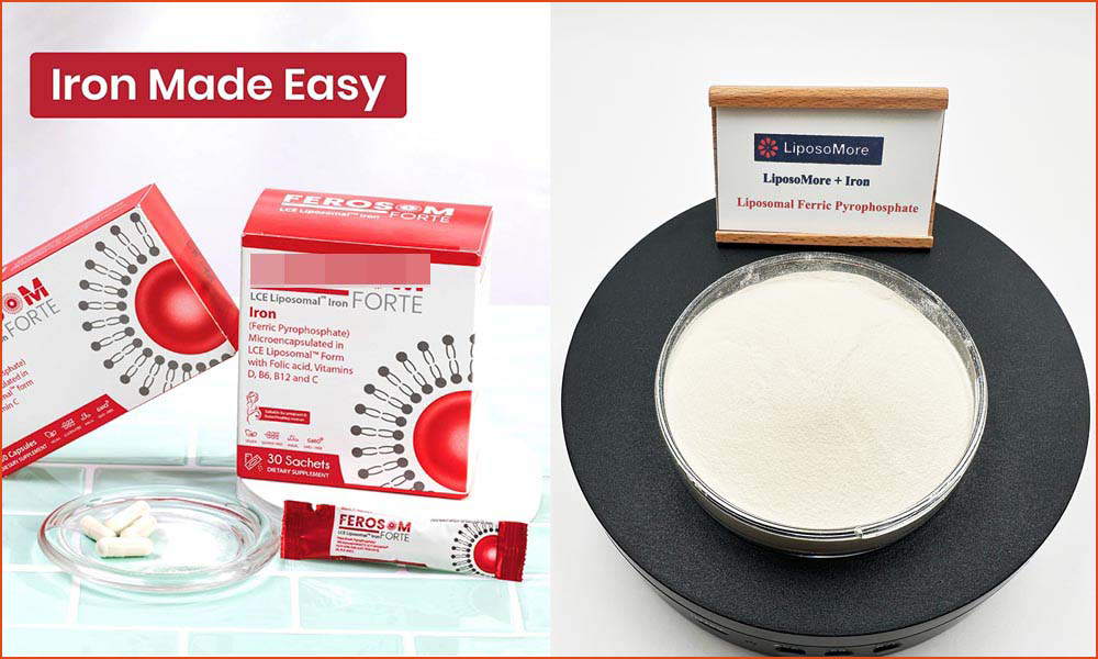 Liposomal thành phần cho BỘT UỐNG rắn